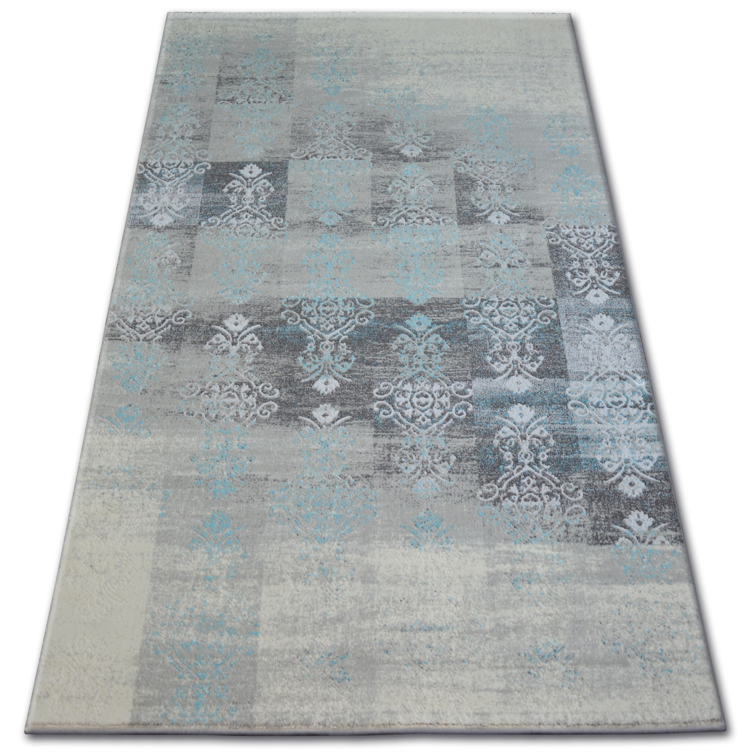Dywan AKRYL PATARA 0146 L.Sand/Turquise 80x150 cm