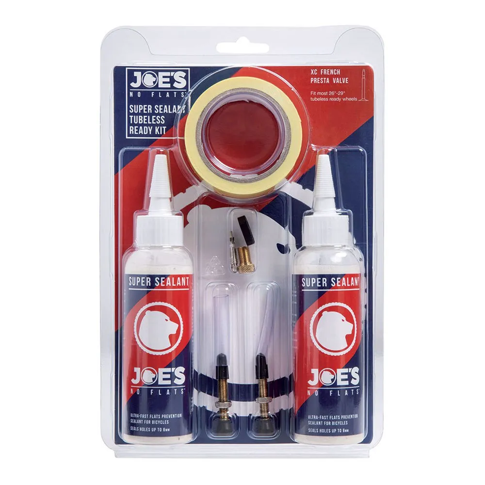 JOE´S Tubeless Ready 25 mm  Valvola Presta 48 mm conversion kit