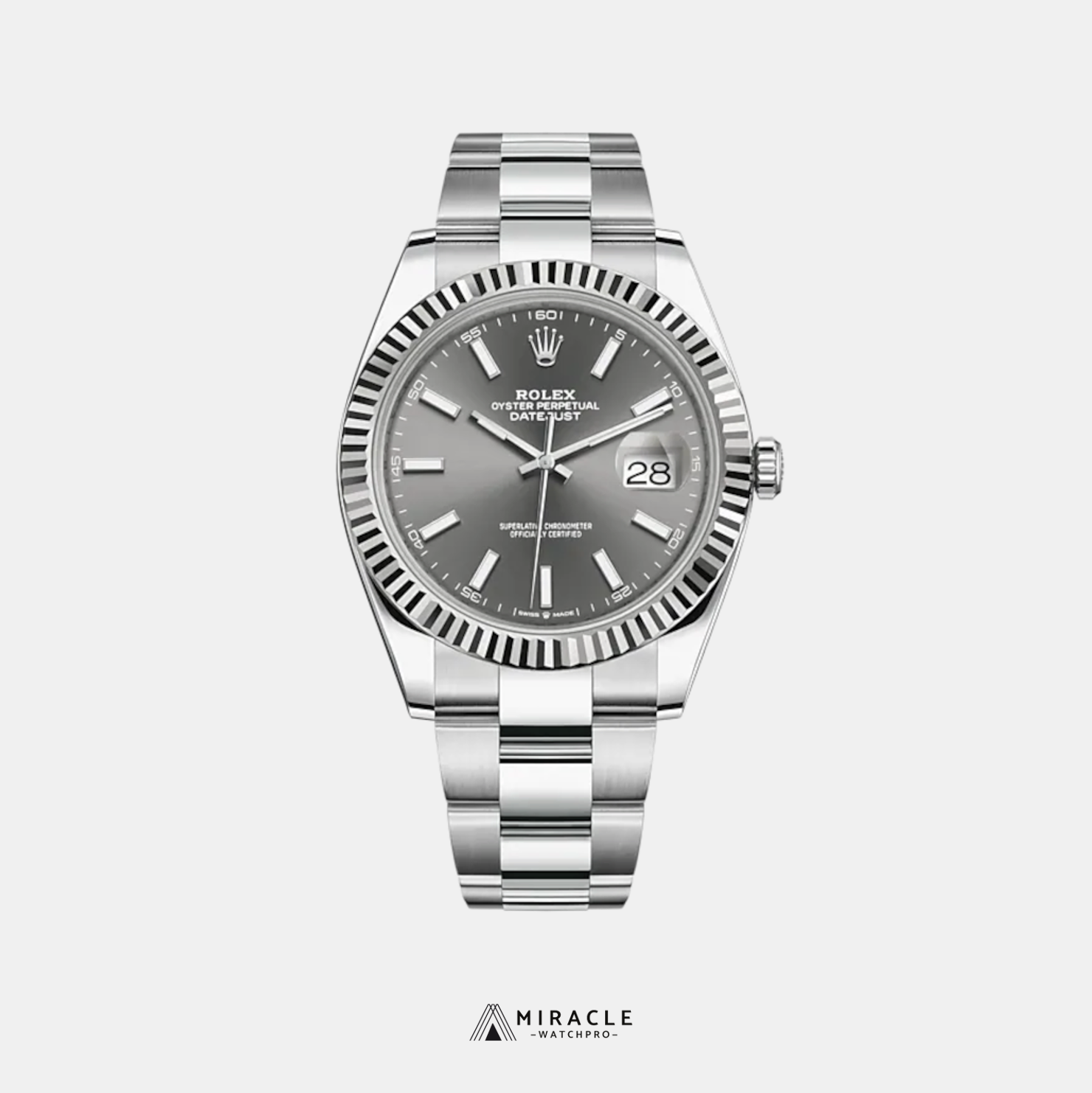 ROLEX-DATEJUST-REF.M126334-0013-ELITE CLONE-41MM-Replica Watch