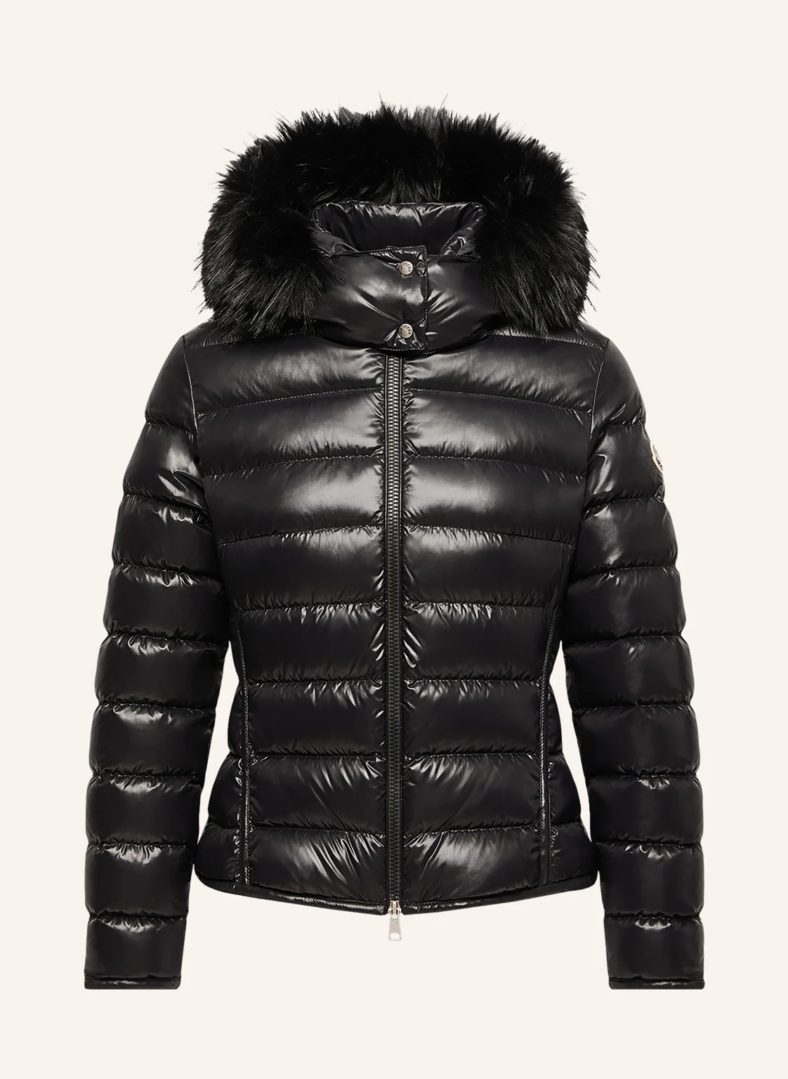 MONCLER Daunenjacke BADYEFFE mit abnehmbarem Kunstfell