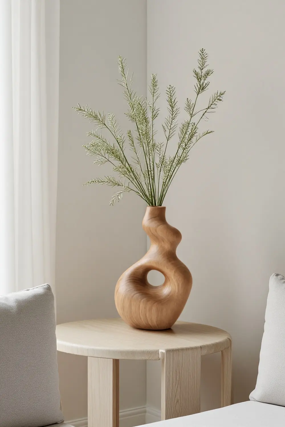 Vase Wood Sculpture #WG057