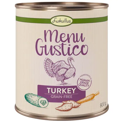 Lukullus Menu Gustico Turkey – Grain-free