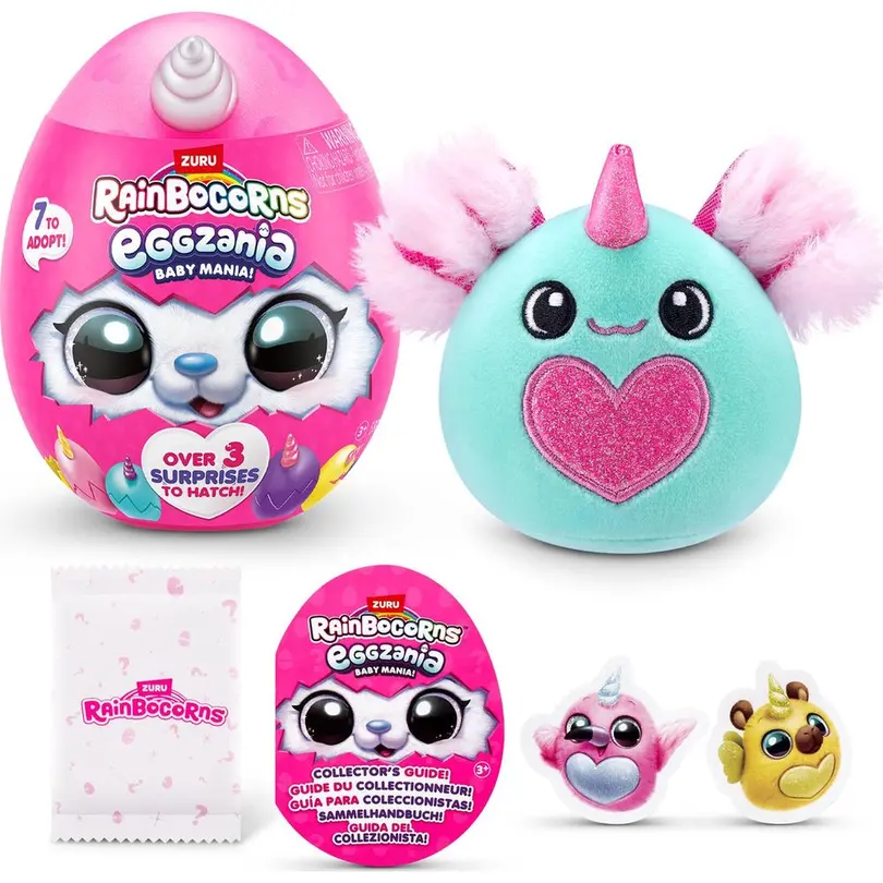 Plüschtier Rainbocorns Eggzania Plush Soft Mini