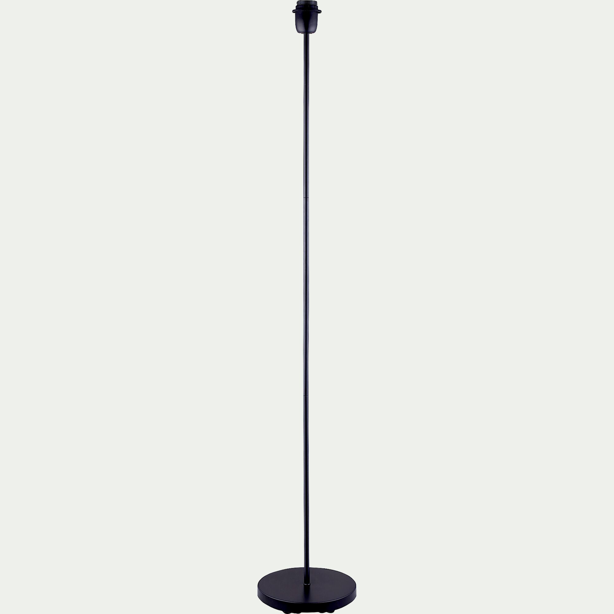 MIKY - Pied de lampadaire en métal - H140cm noir