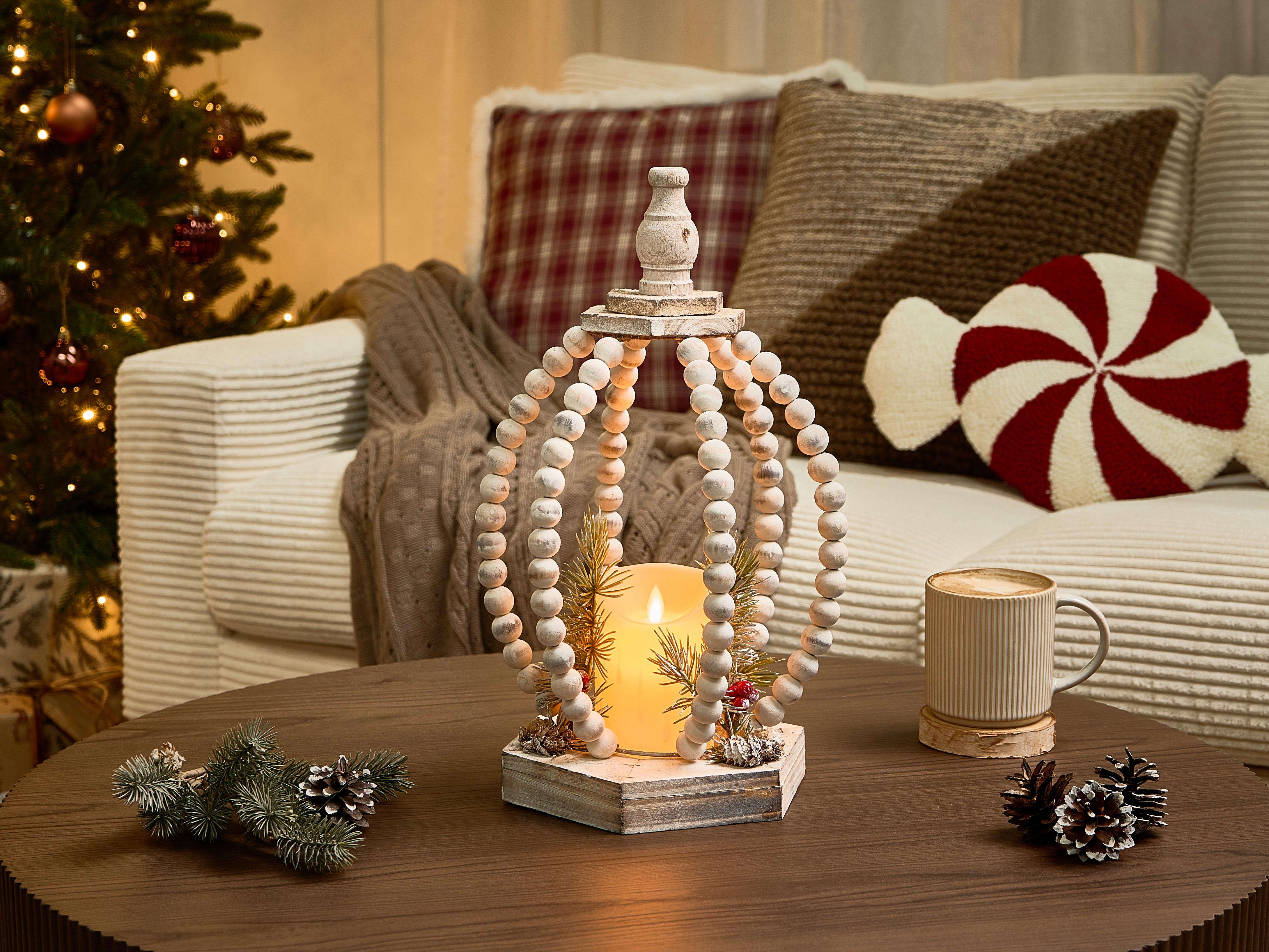 Christmas Decoration LED PAJARVI 40 cm Light Brown