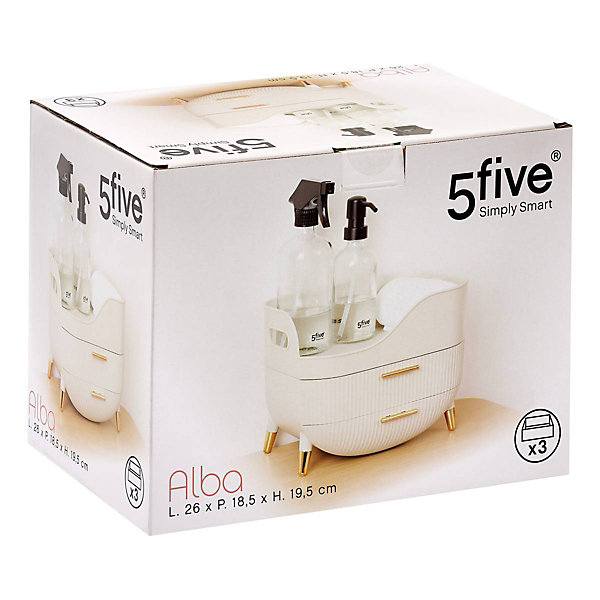 Organiseur Alba beige L26cm - Beige- 5five
