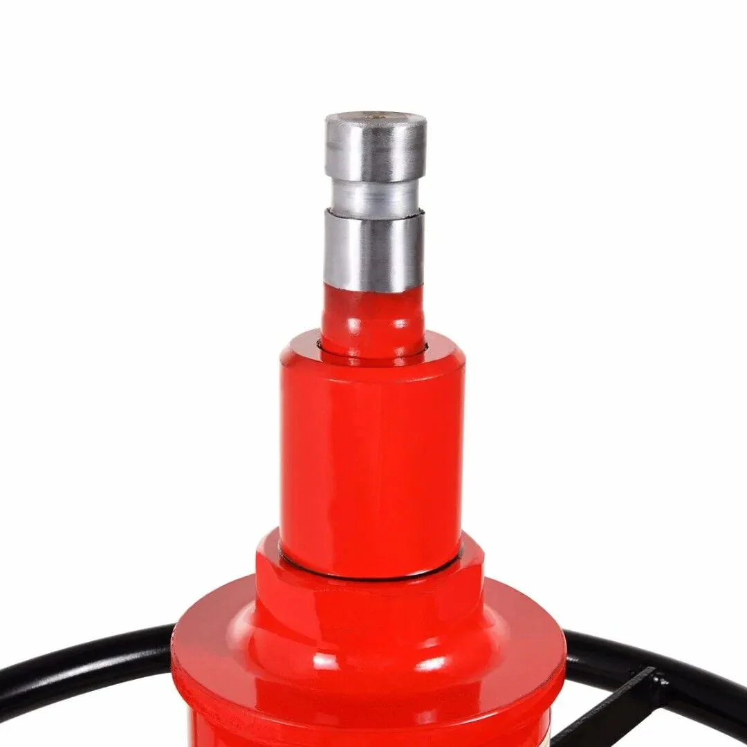 Hydraulic Car Transmission Jack Vertical Lift,1660 Pounds,360��Rotating Wheel Lift,Red