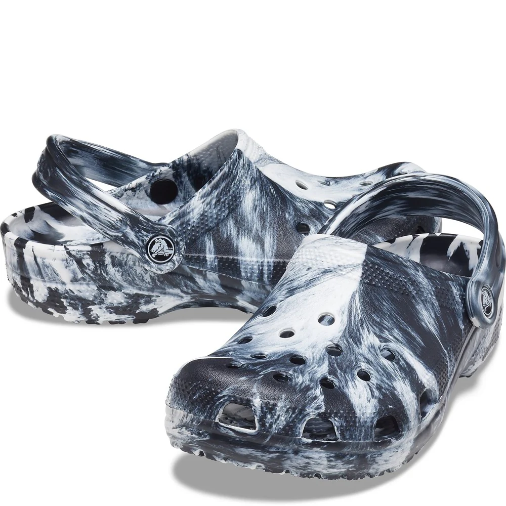 Crocs Unisex Classic Marbled Clog