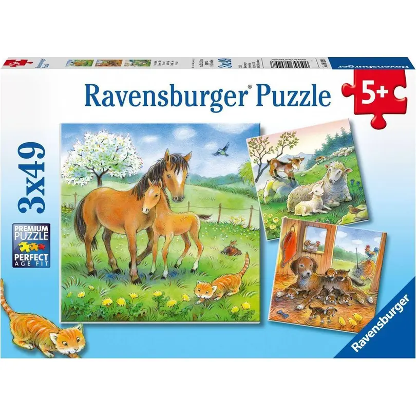 Puzzle 3er-Set Kuschelzeit