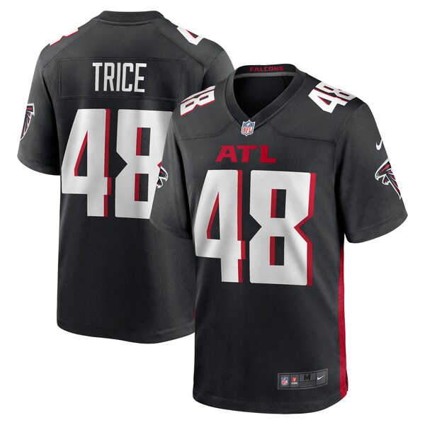 Bralen Trice Atlanta Falcons Nike Team Game Jersey -  Black