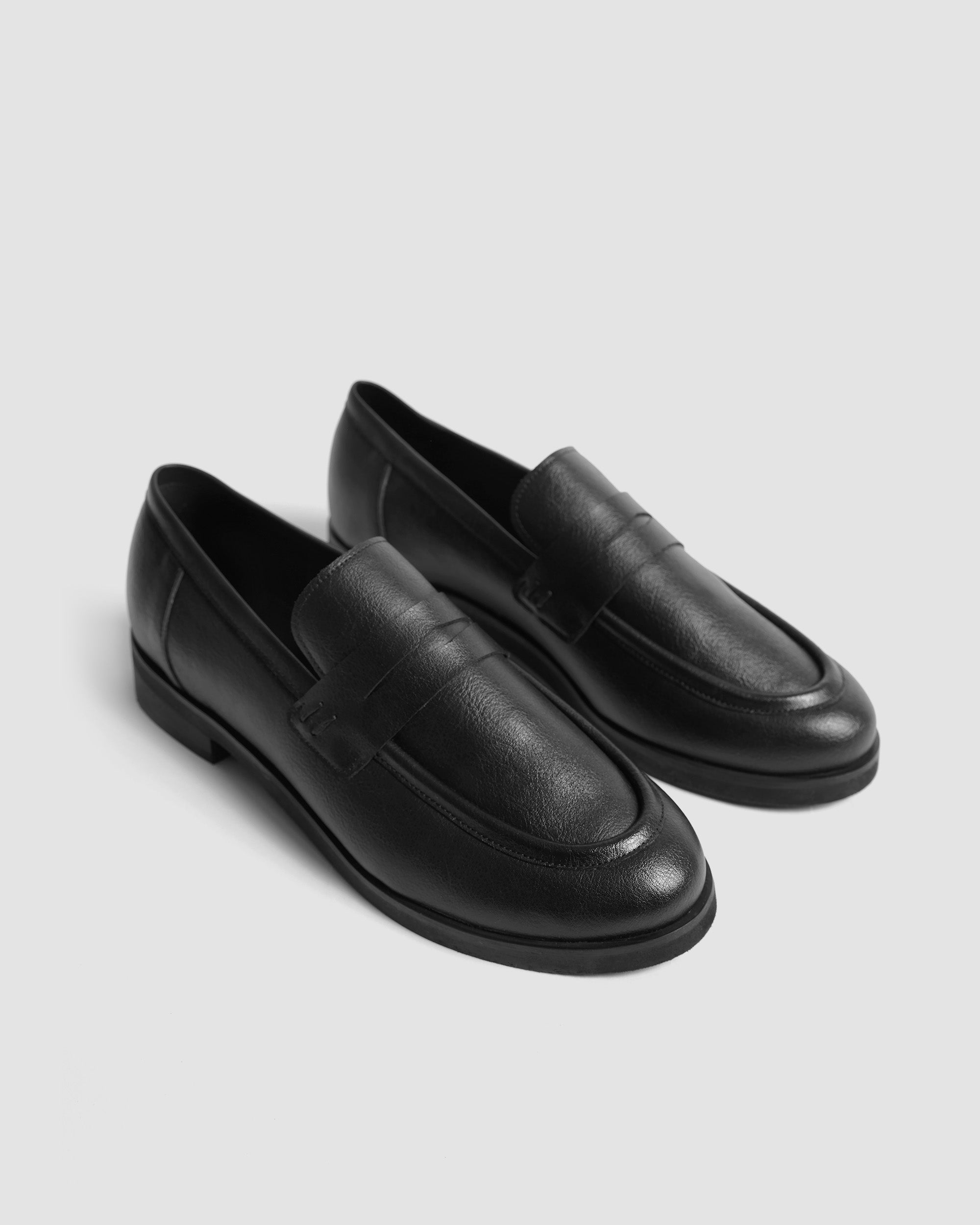 BOHEMA - Dakota Loafers Czarne, ze skóry roślinnej, polska rodzinna marka