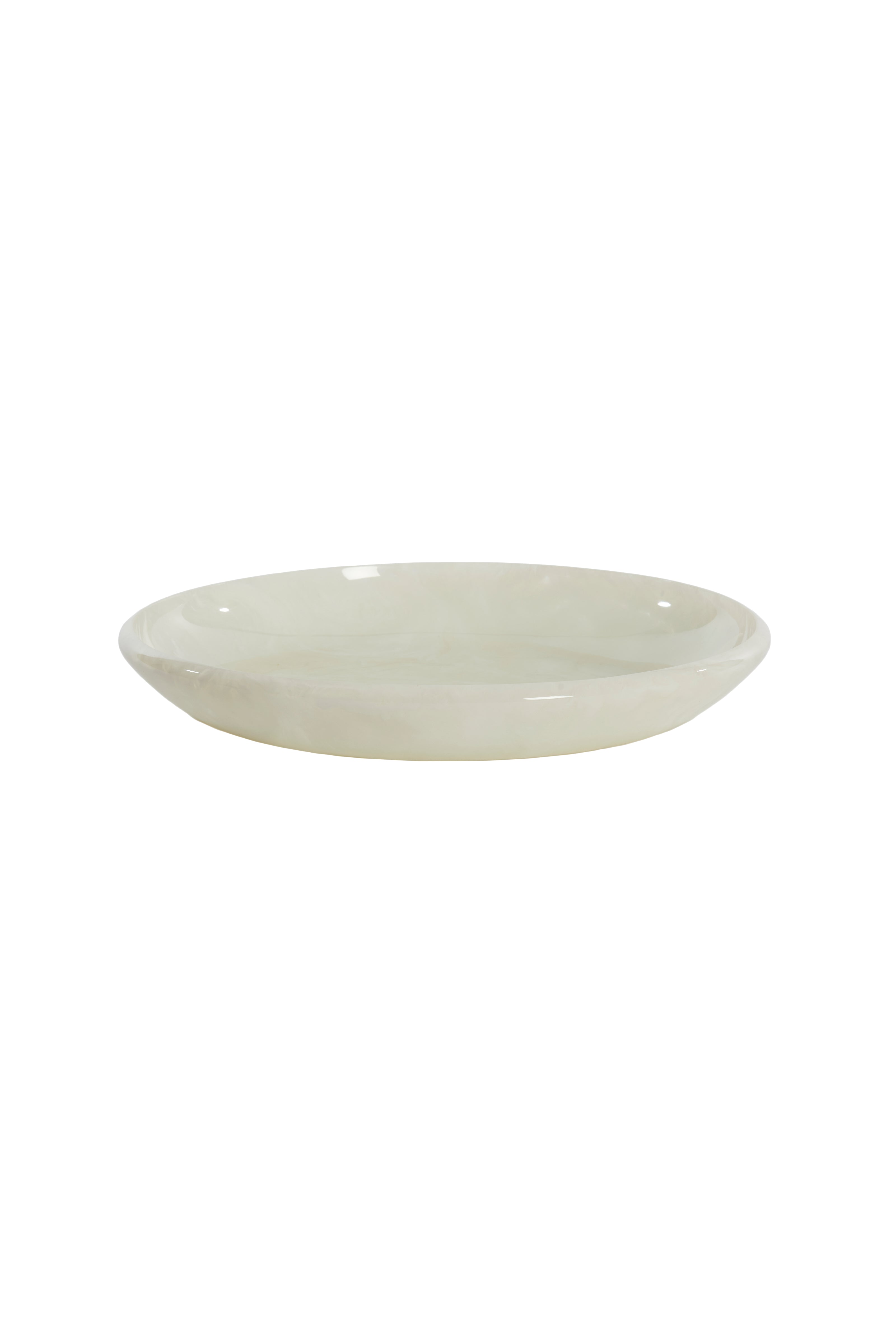 Light & Living schaal BELAWAN - Ø34x6cm - wit