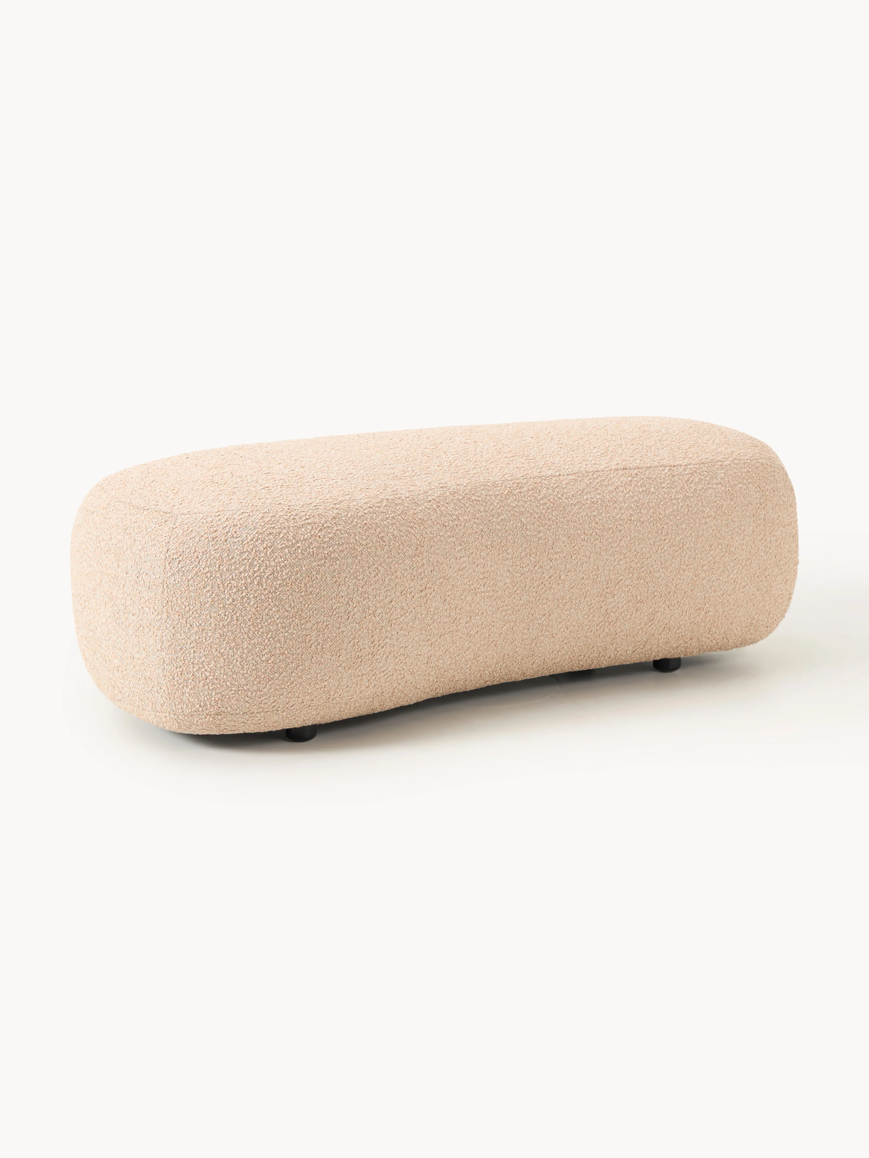 XL Sofa-Hocker Alba aus Bouclé