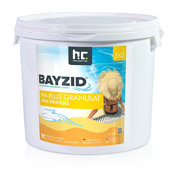 Granulés Ph-plus 2 x 5 Kg - Hautement Efficaces Pour Augmenter Rapidement Le Ph De Votre Piscine