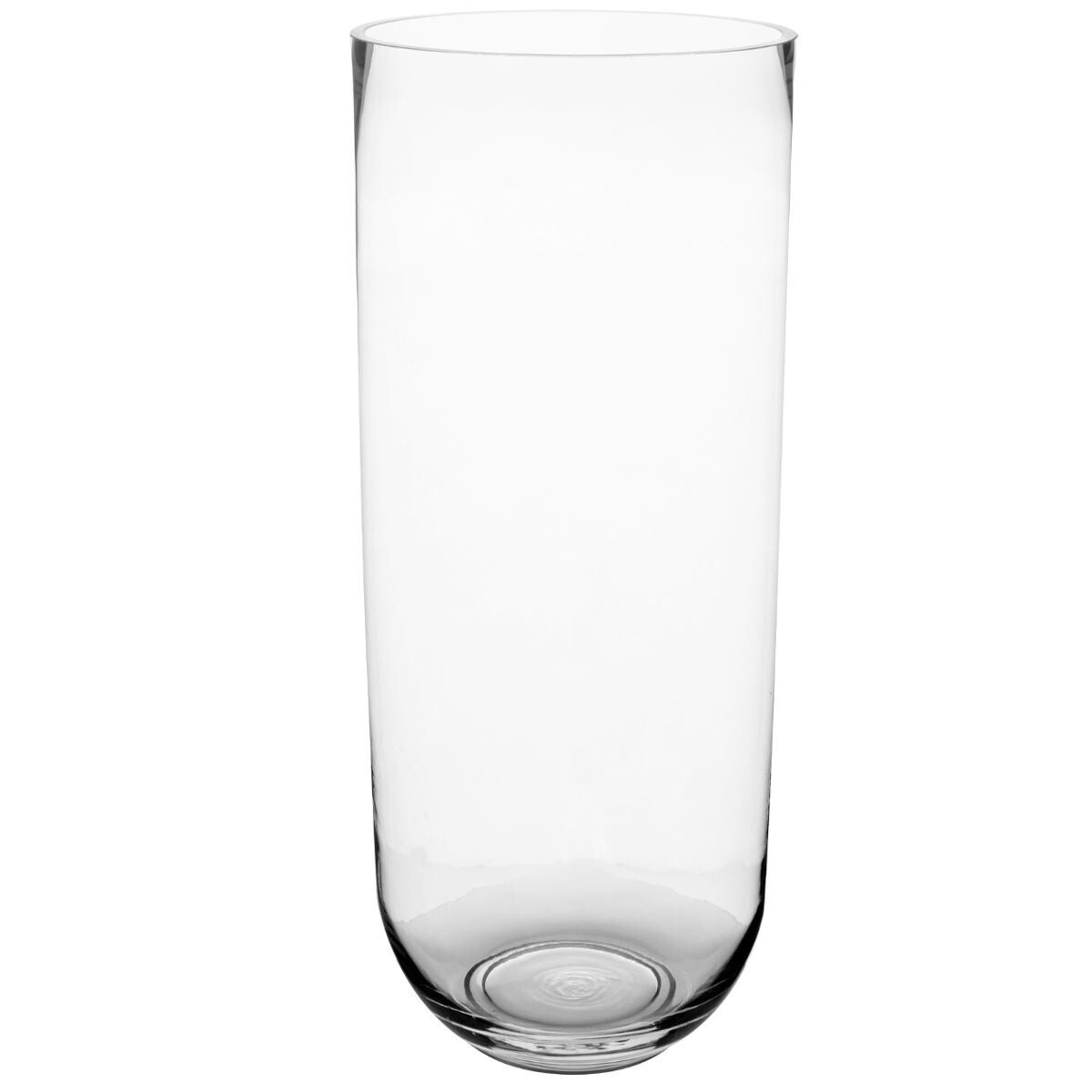 Cylinder vase, glass H.50 cm