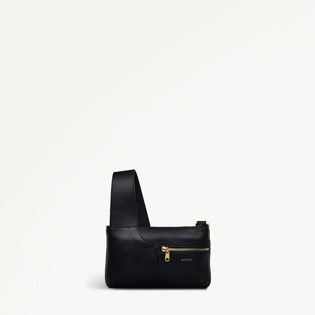 Pockets Mini Ziptop Cross Body Bag - RHB18101
