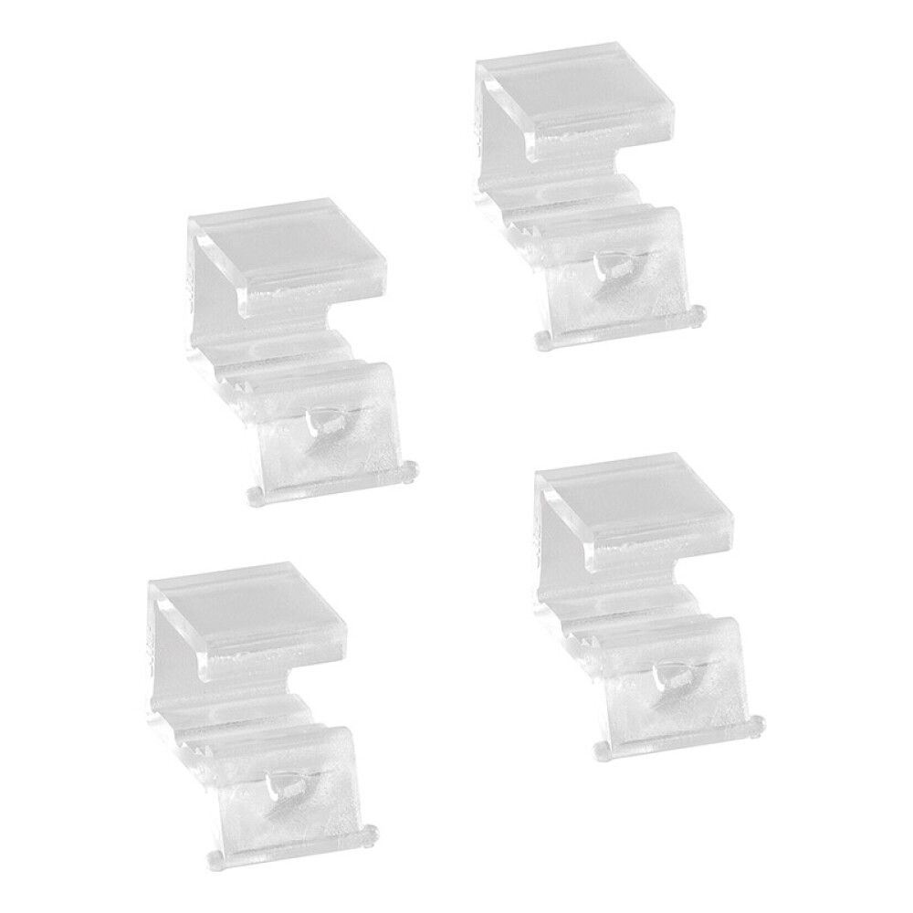 UTREKKSTOPP ELFA TRANSPARENT 4-PACK