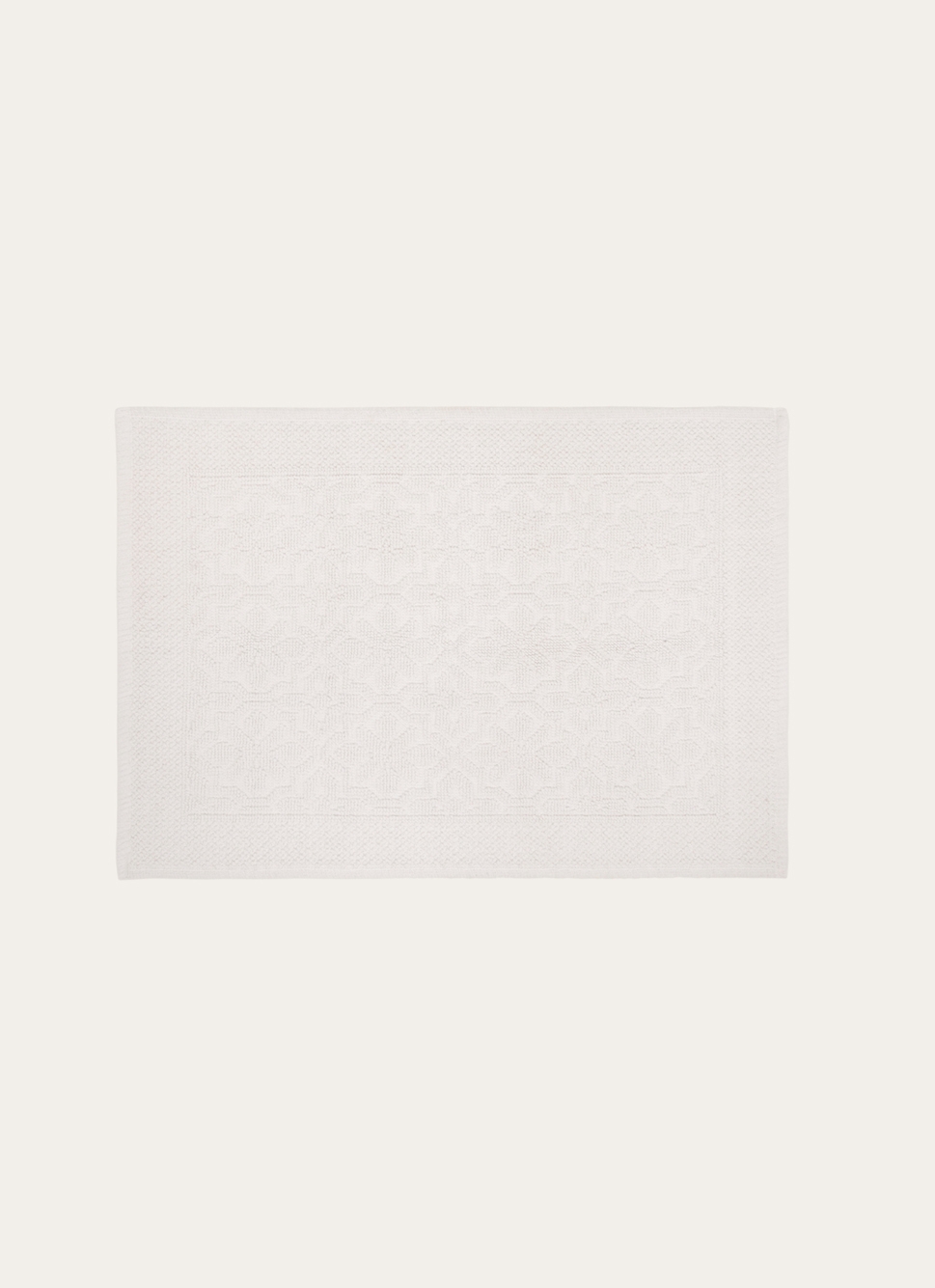 TAPIS DE BAIN JACQUARD UNI ANTIDÉRAPANT ÉMERAUDE