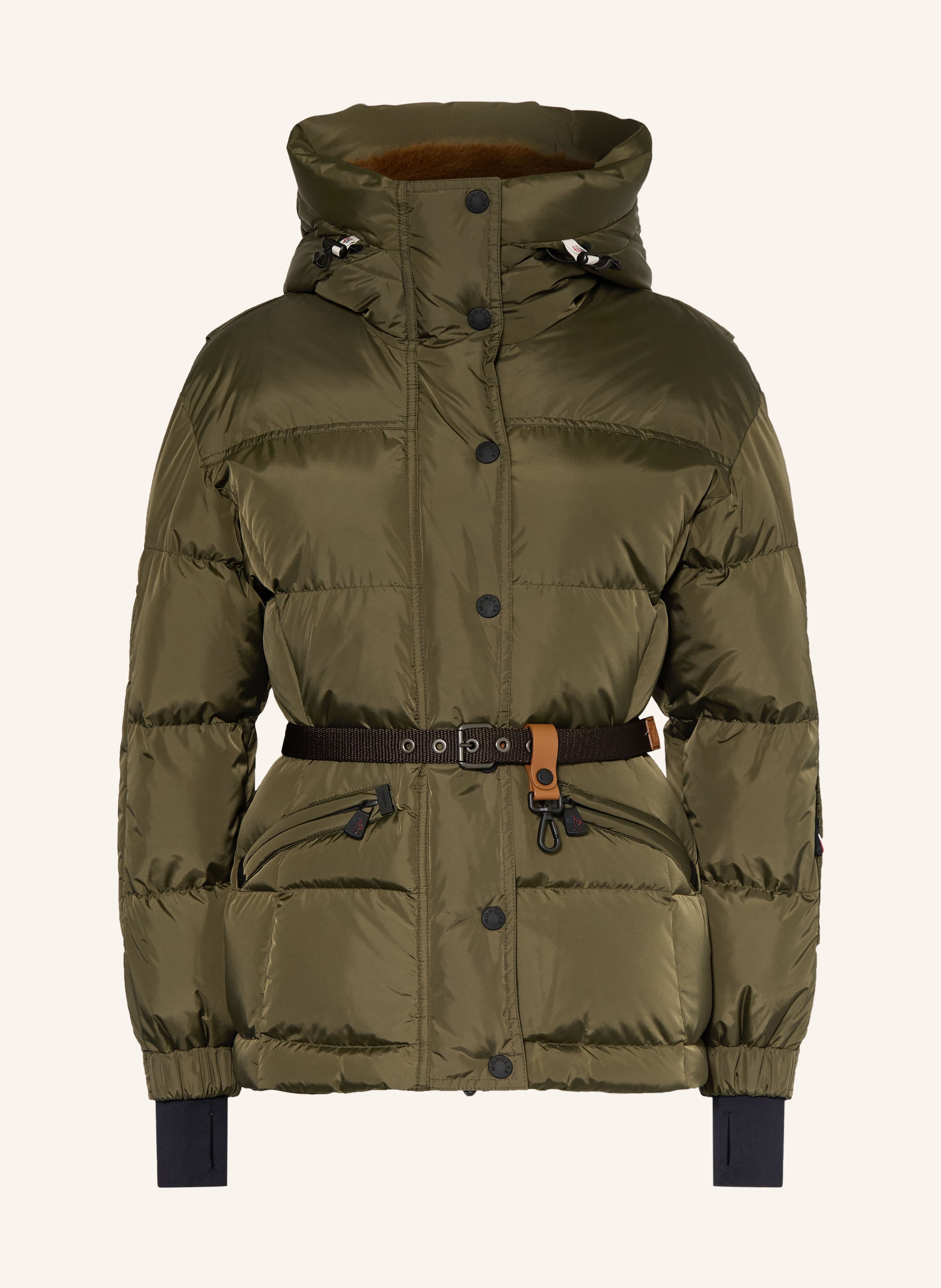 MONCLER GRENOBLE Daunenjacke SALASTRAINS mit Kunstfell