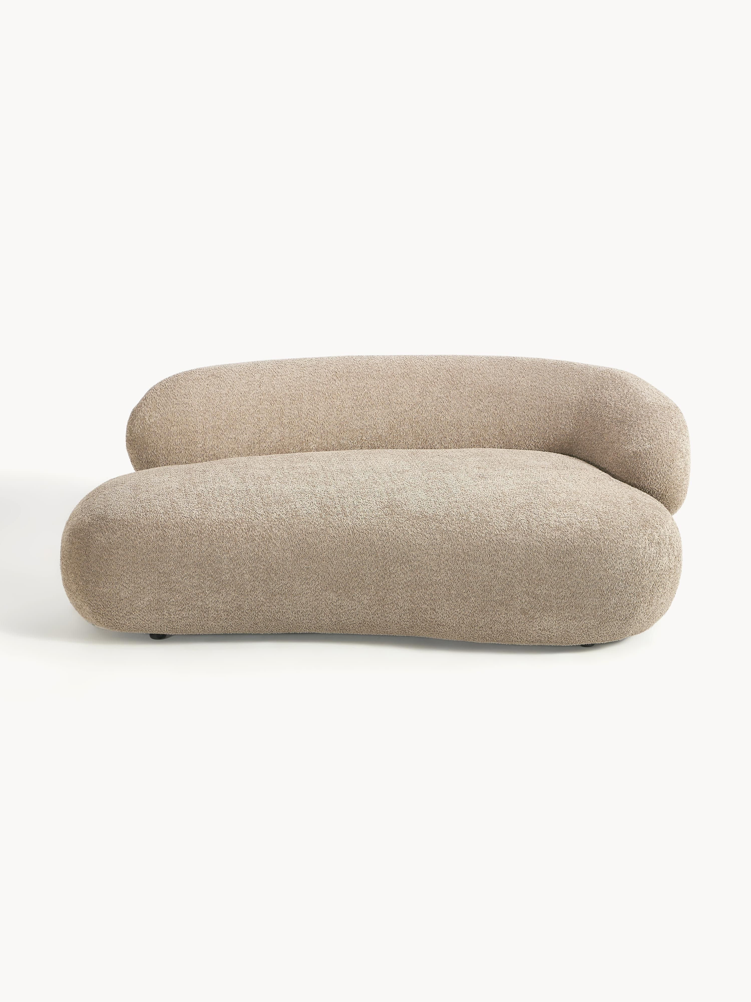 Sofa Alba (2-Sitzer) aus Teddy-Bouclé
