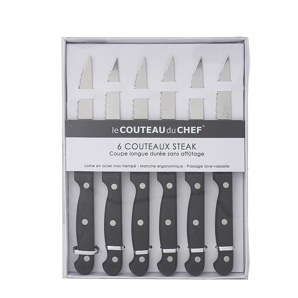 Couteau à steak x 6