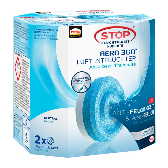 Luftentfeuchter »AERO 360°«, Nachfüllpack (2 x 450 g)