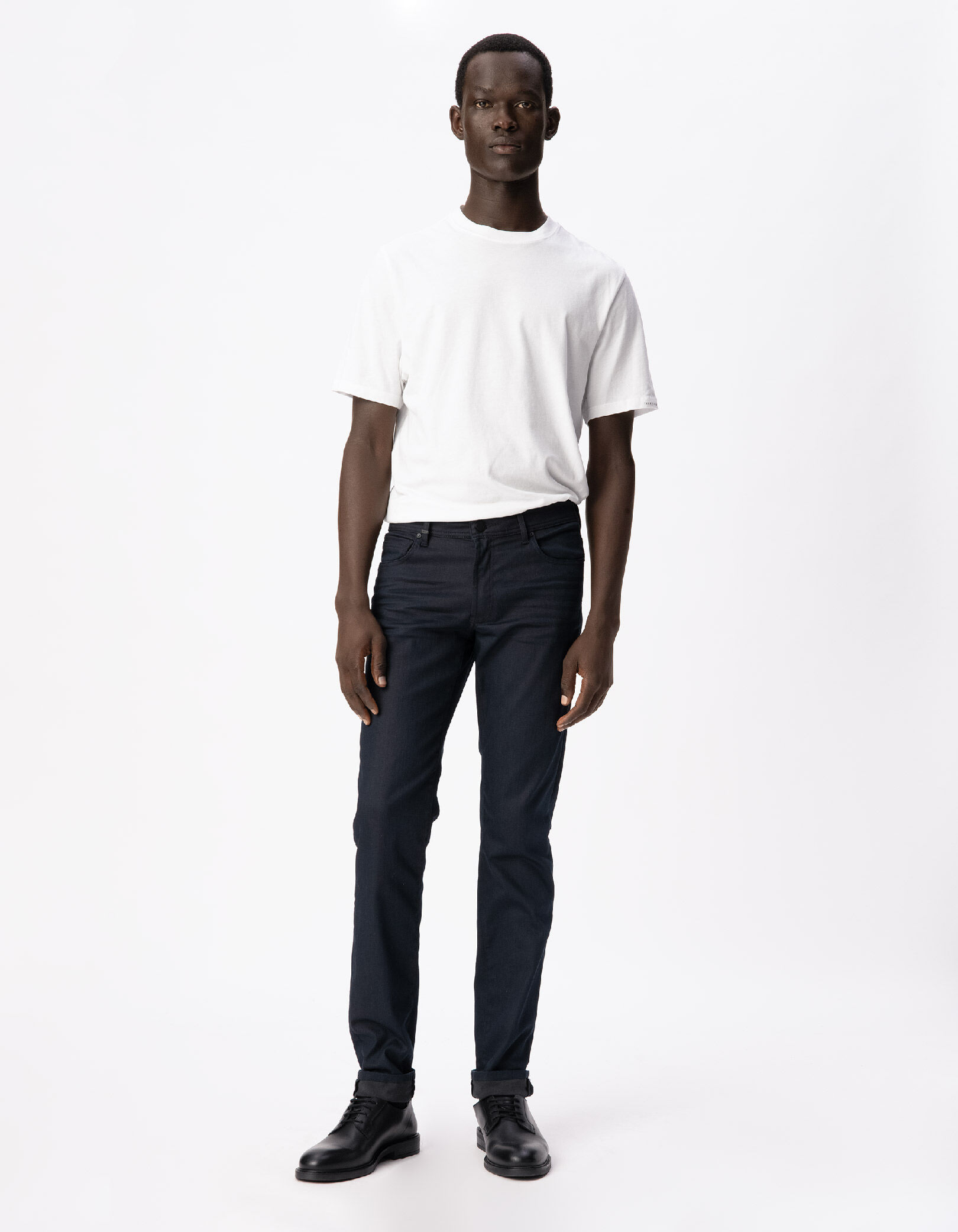 Jean SLIM marine Denim Homme