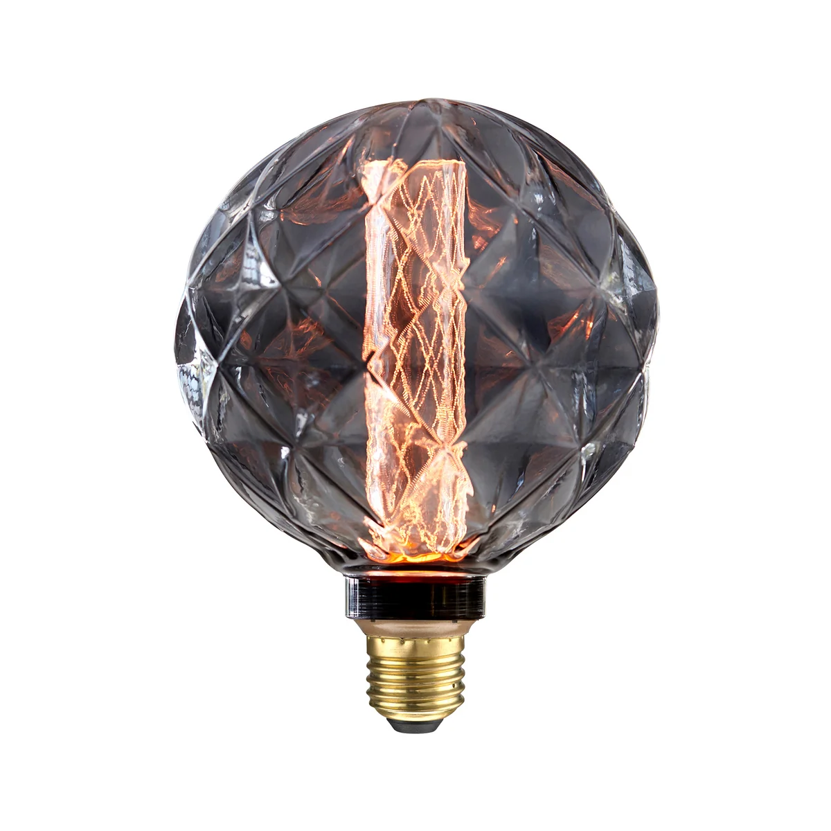 NUD Collection - LED Romb Leuchtmittel, E27 / 3,5 W, smoke