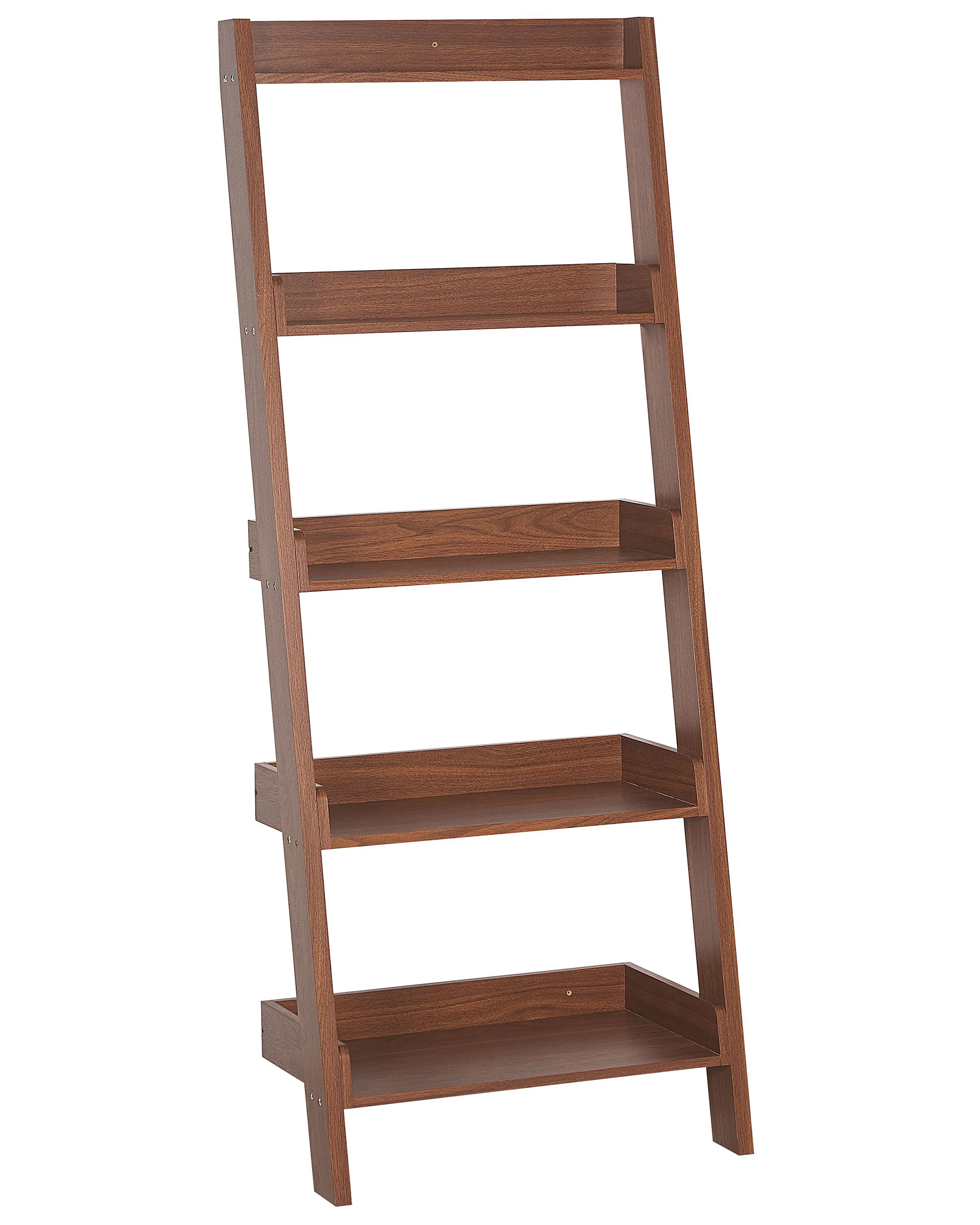 5 Tier Shelving Unit MOBILE TRIO 167 cm Dark Brown