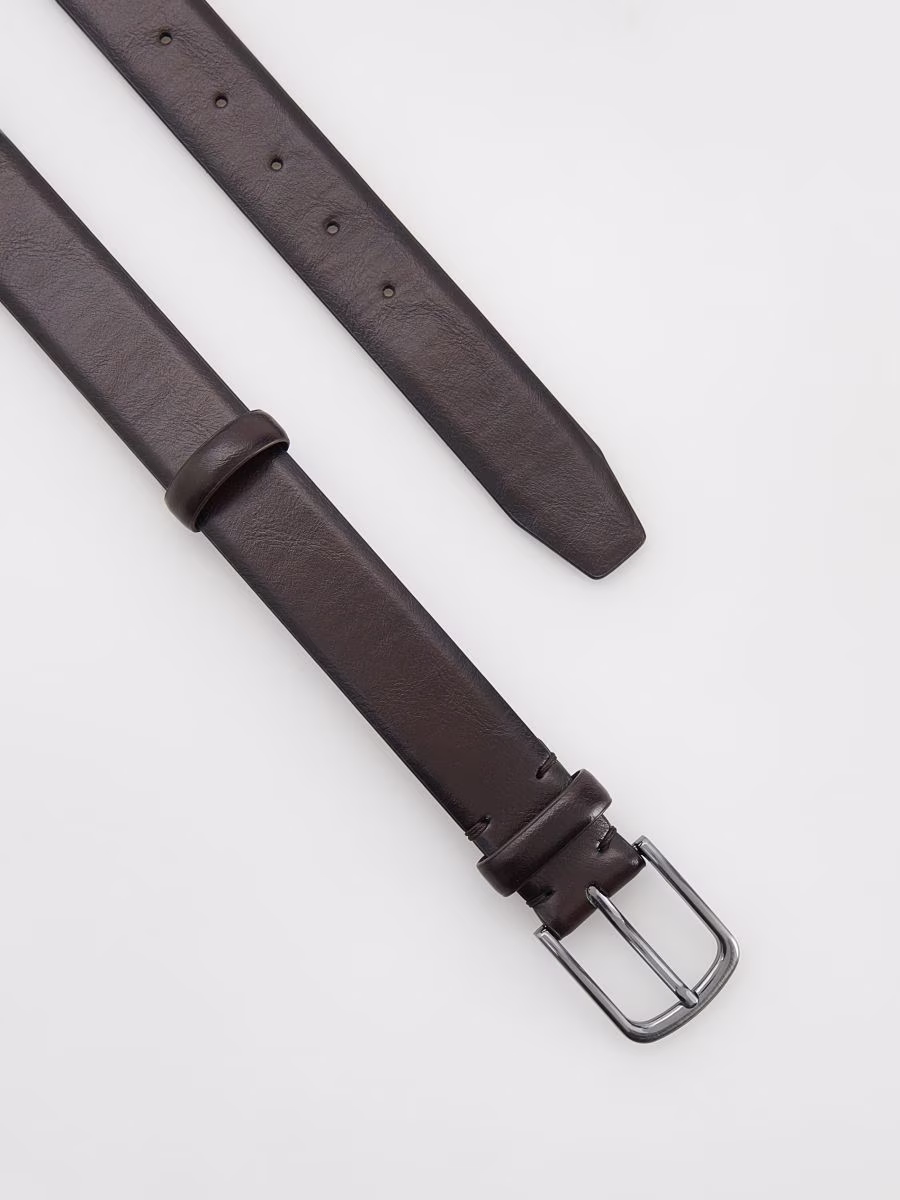 Faux Leather Belt