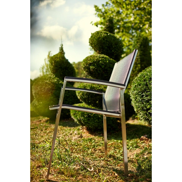 Loungemöbel-Gruppe, Gartenmöbel, schwarz,nero