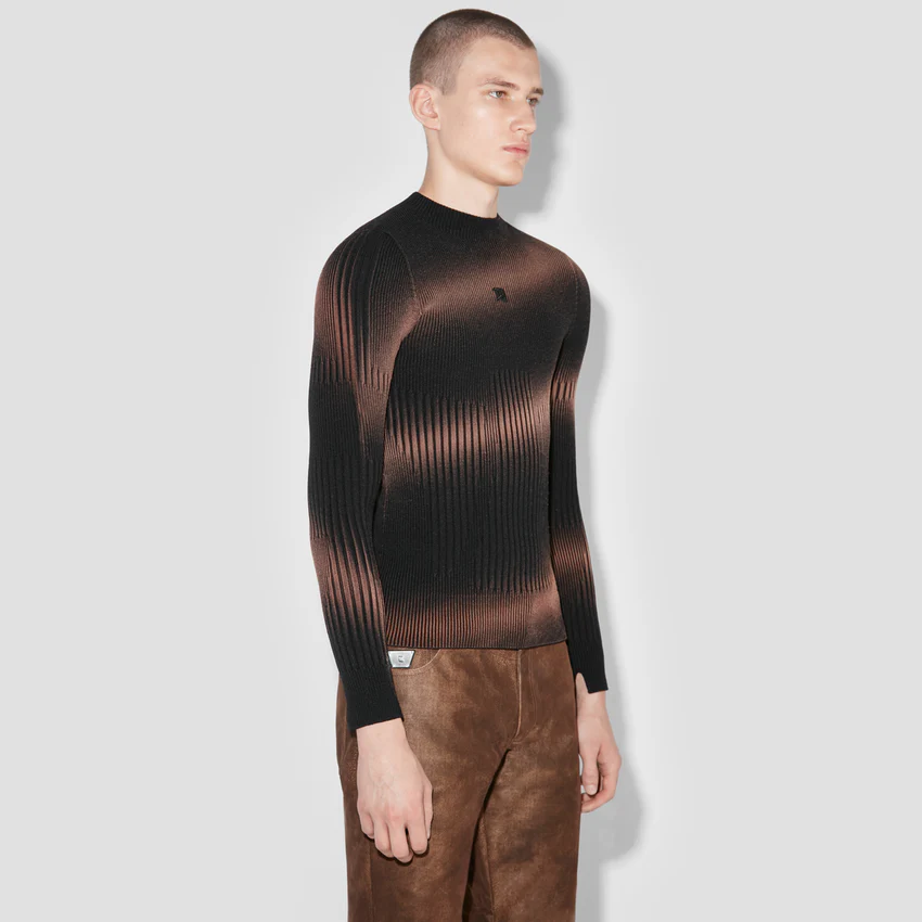 Spray Paint Mockneck