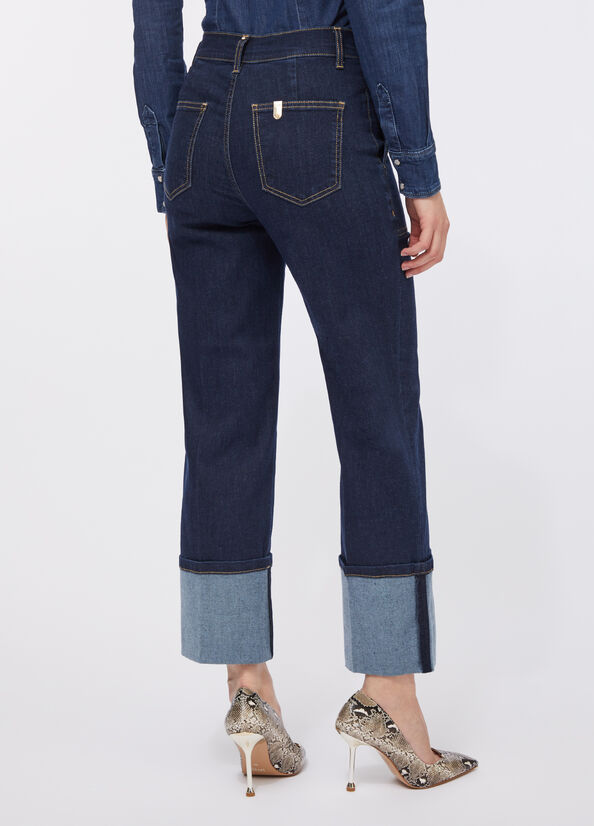 Jeans straight cropped