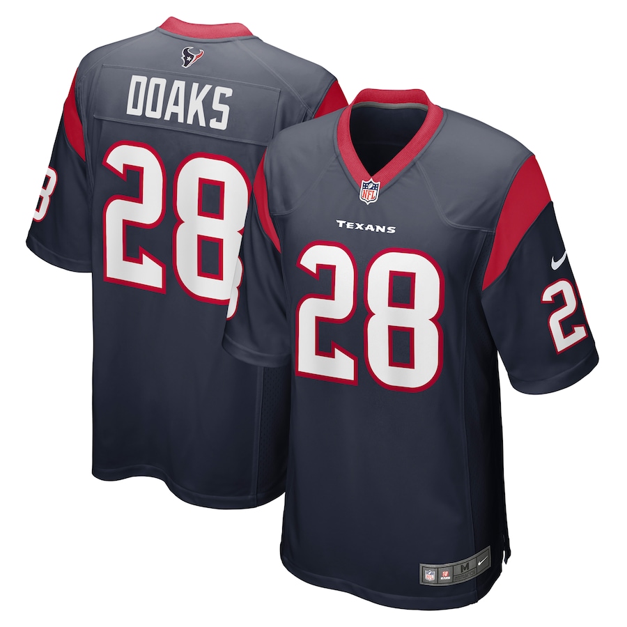 Gerrid Doaks Houston Texans Nike Team Game Jersey - Navy