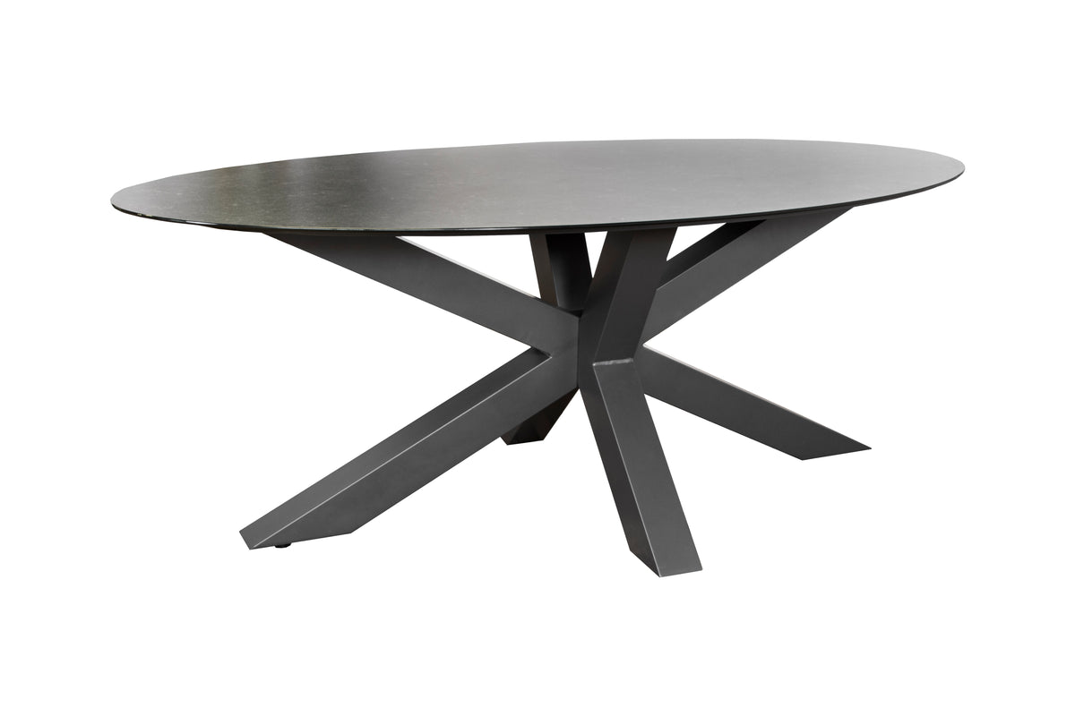 Sens-Line - Atalanta Tuintafel Ovaal 200x100cm - Keramiek