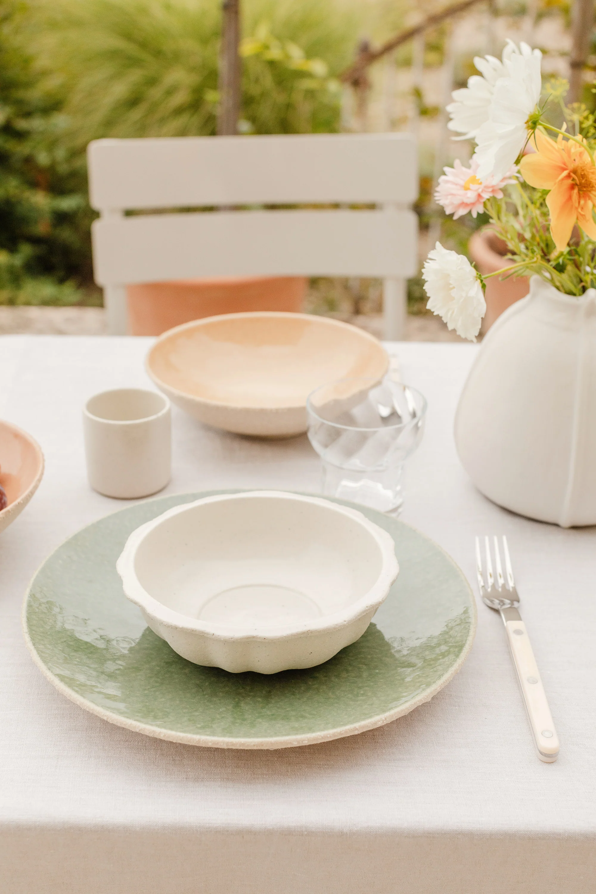 assiette plate thym