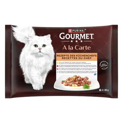 Gourmet A La Carte Mixed Trial Pack 4 x 85g