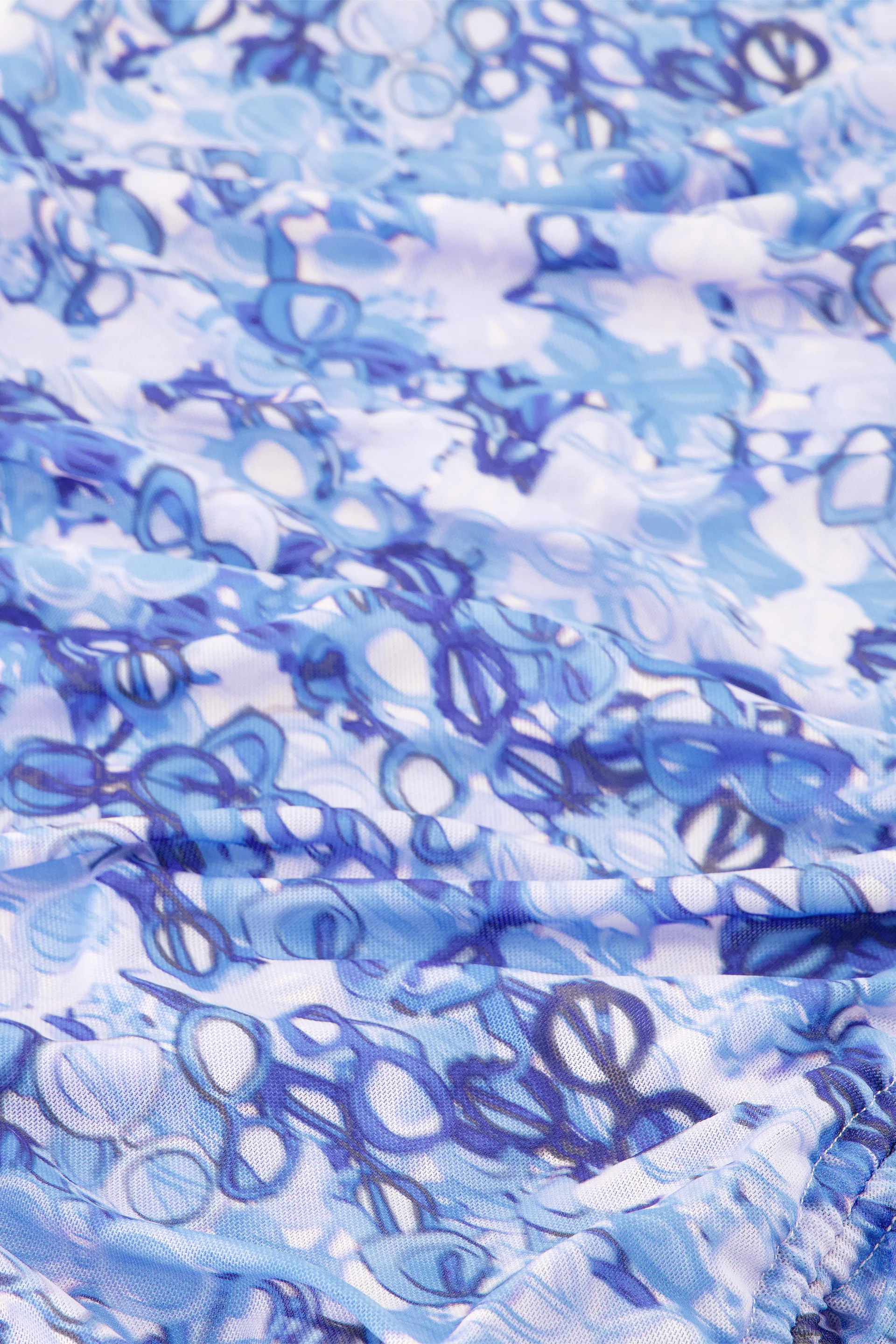 Zina dress | Blue/Cosy White