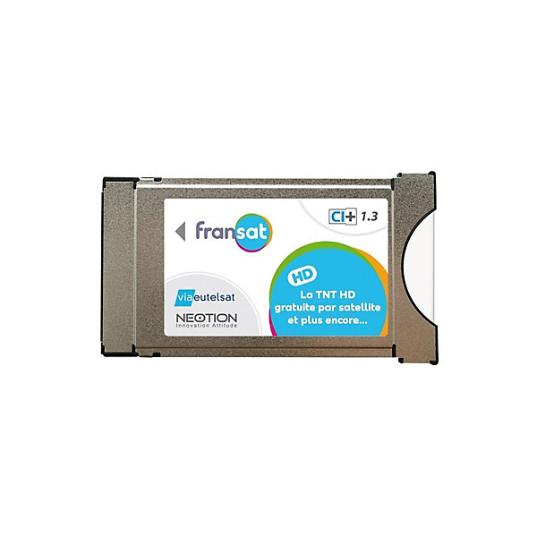 Pack 2x MODULES PCMCIA FRANSAT CI  Dernière Version 1.3 Carte PC7 Décodeur TV - Ready for 4KUHD Full HD NEOTION