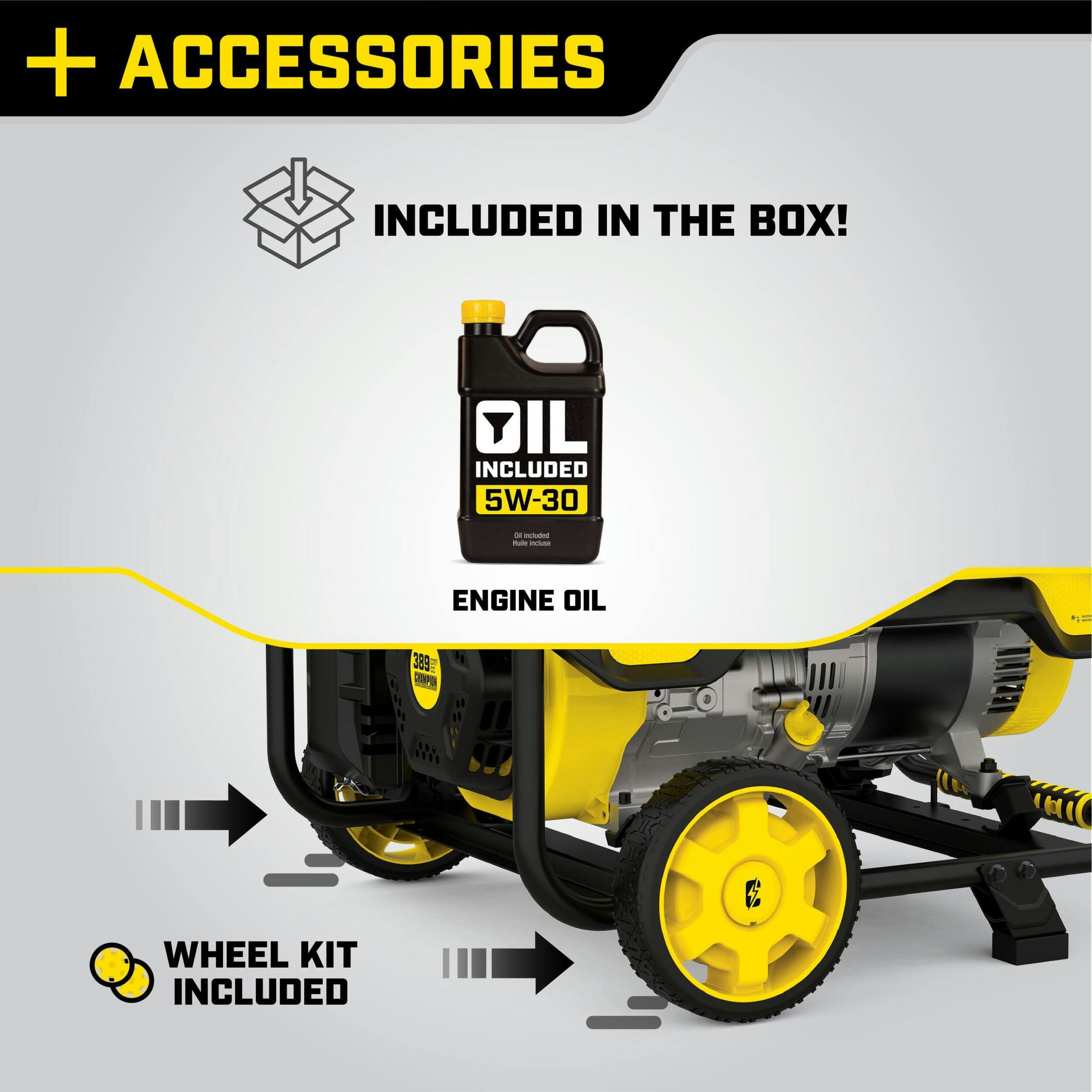 Champion Power 5500W/6875W Portable Generator