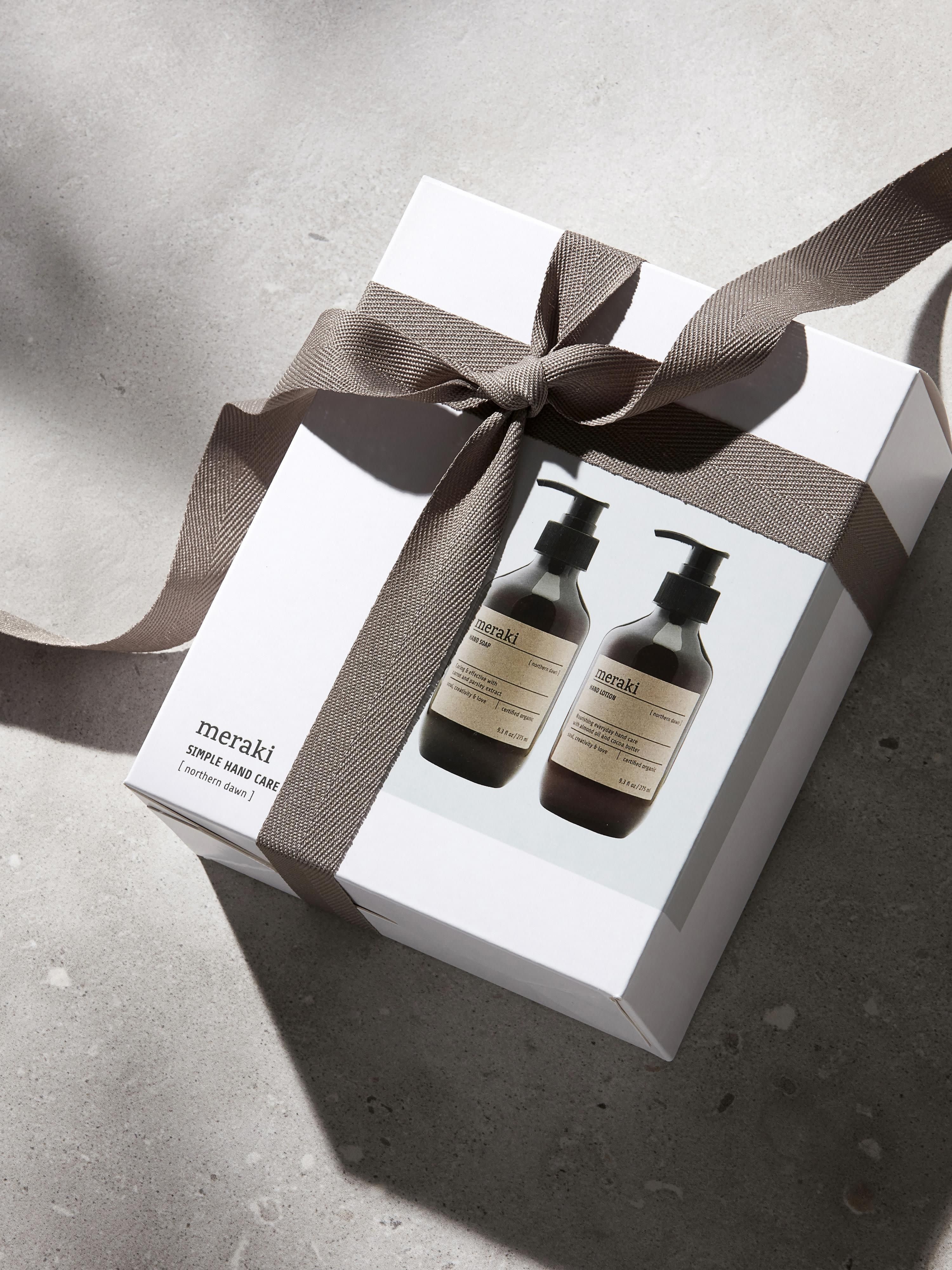 Handpflege-Geschenkset Northern Dawn (Orange, Zedernholz & süßer Balsamico), 2er-Set