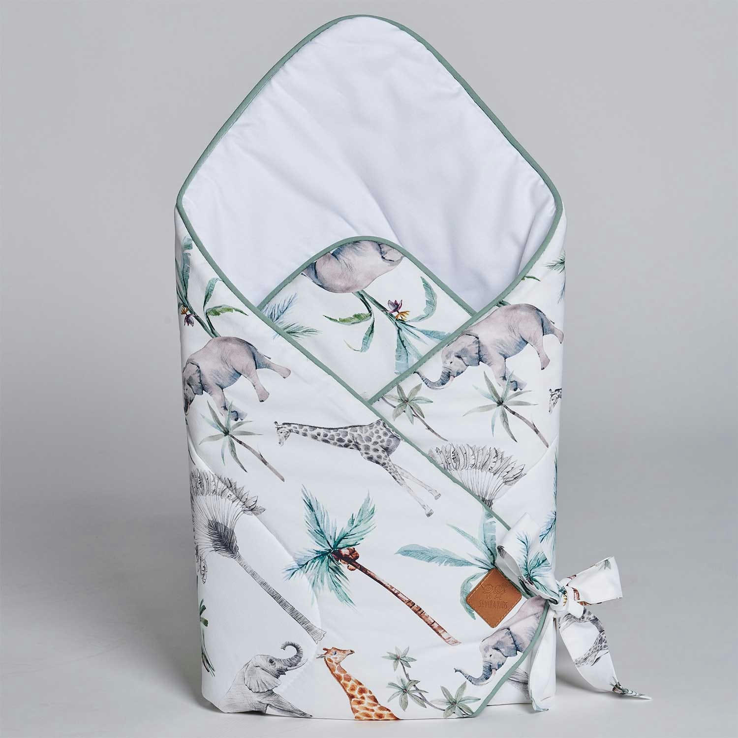 SAFARI - Gigoteuse d'emmaillotage  nid d'ange  100% coton