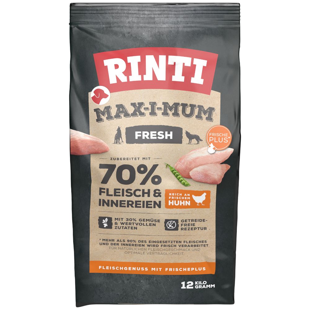 Economy Pack: Rinti Max-i-mum Chicken 2 x 12 kg