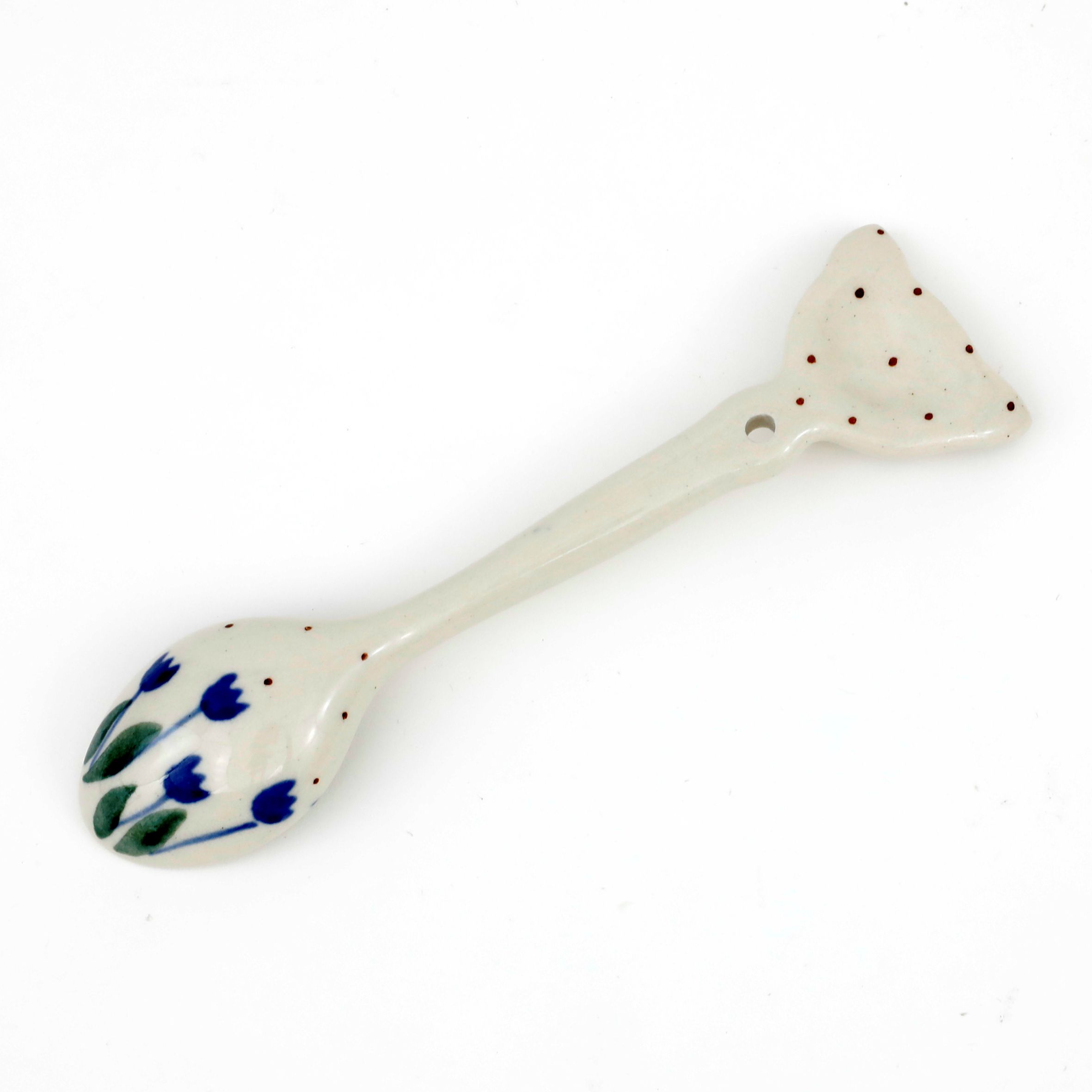 Łyżeczka kotek H19, 13,8 cm  490A Tulipany