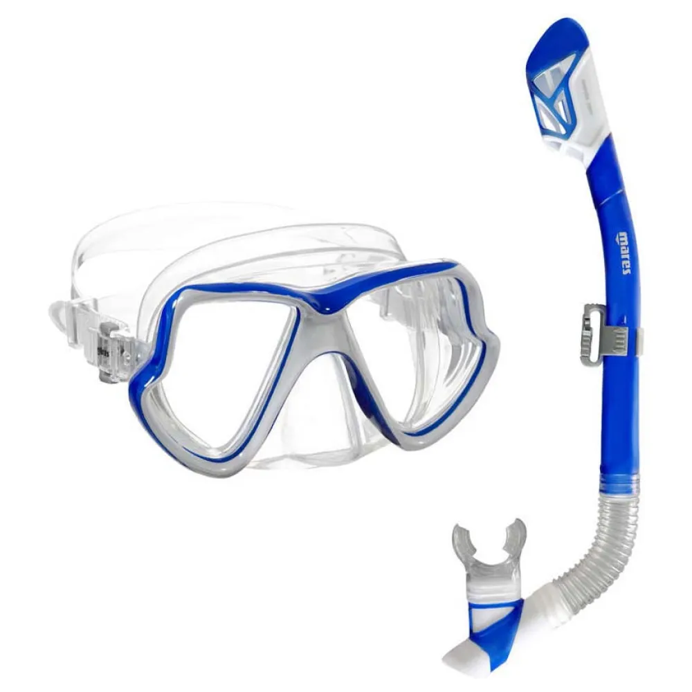 Mares Aquazone Wahoo Dry snorkeling set