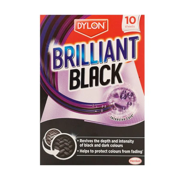 Dylon Brilliant Black 10 Sheets