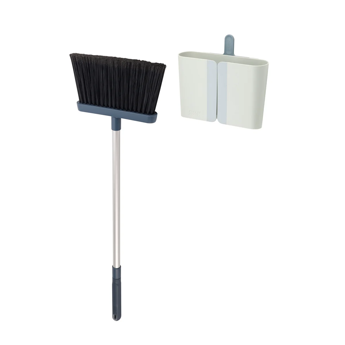Joseph Joseph - CleanStore Besen, langborstig, blau