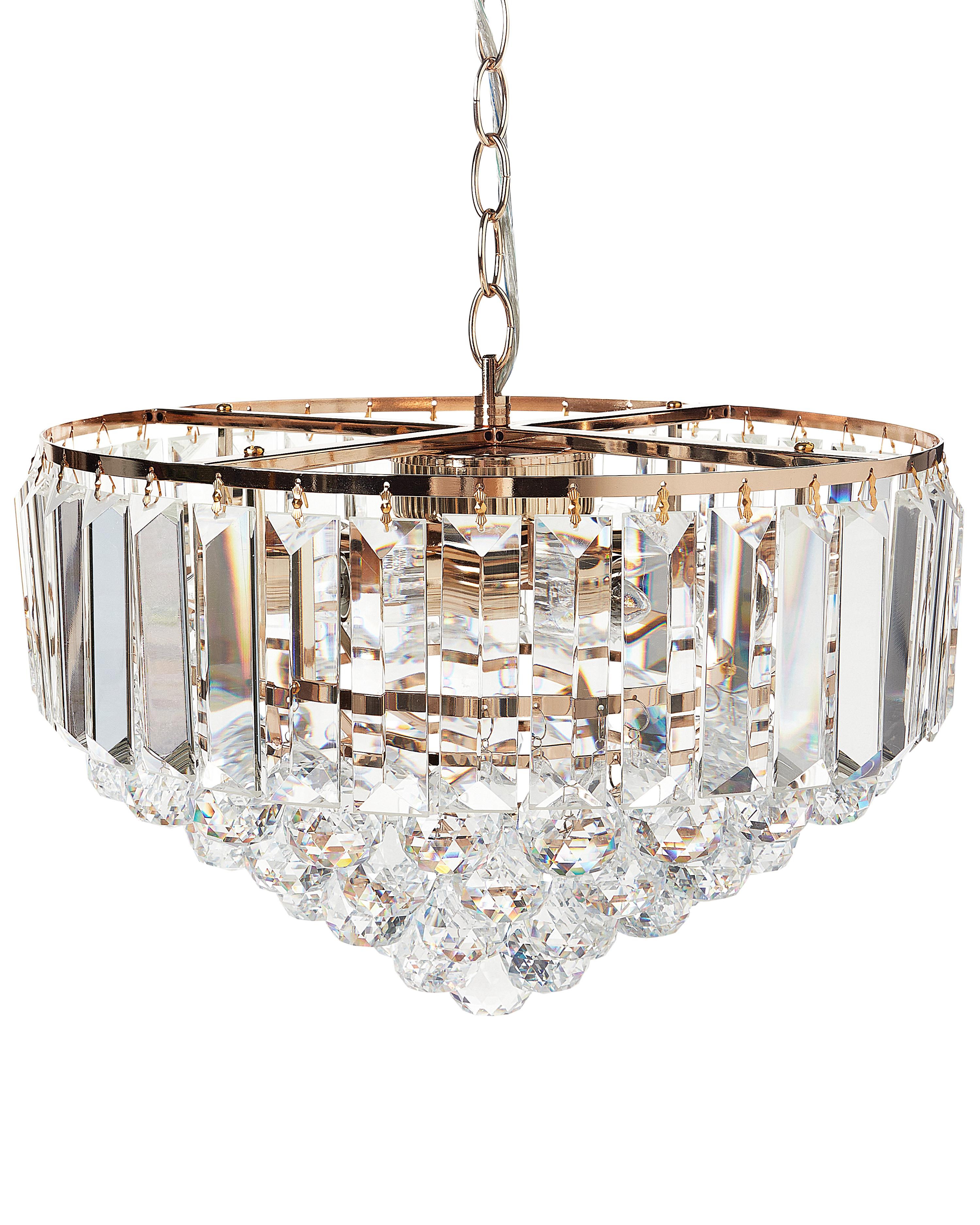 Chandelier ACHEIRO L Crystal Gold