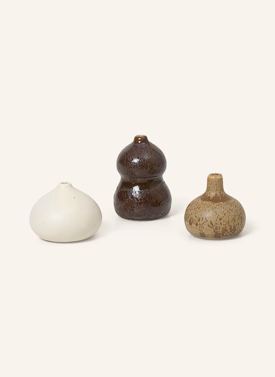 Ferm LIVING 3er-Set Vasen KOMO