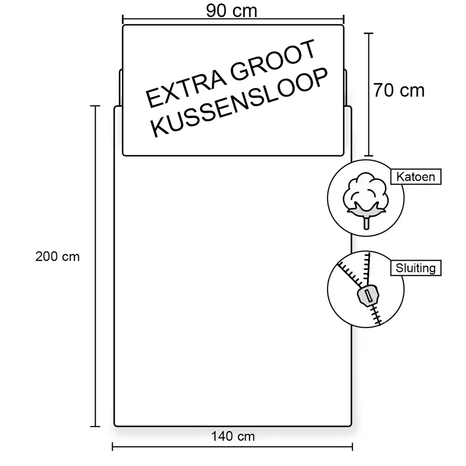 Disney Frozen Dekbedovertrek Elsa en Anna - Eenpersoons - 140 x 200 cm - Katoen